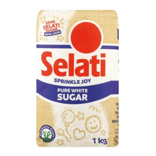 Selati White Sugar 1kg x 2