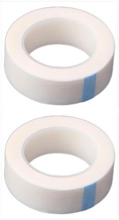Lomansa 2 Roll Micropore Medical Tape ,Eyelash Extension Tape
