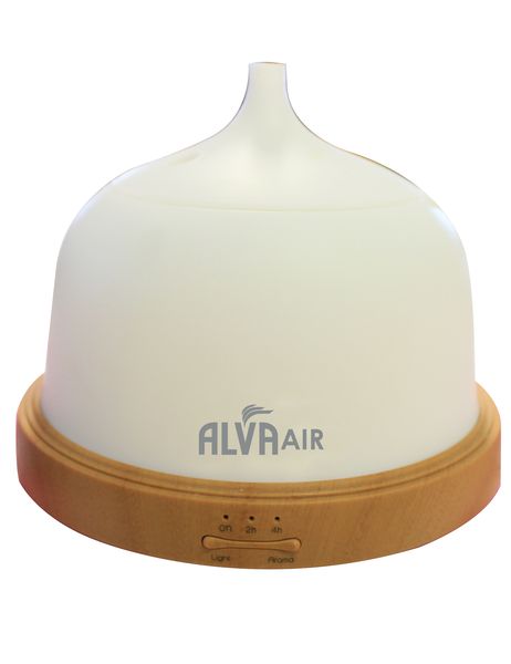 Alva Air - Aromatherapy Essential Oils Diffuser with 7 Colour Light
