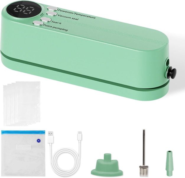 Vacuum Food Sealer Machine-3in1 Multifunctional-Mini Portable-Food Saver-GC