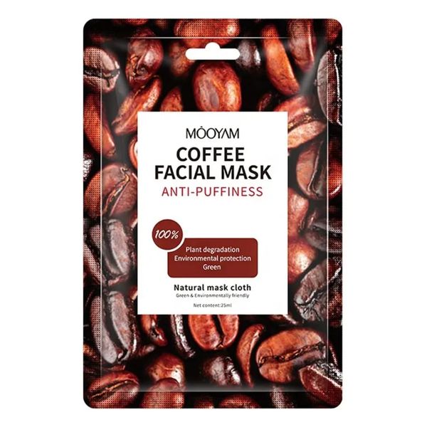 Face Care Coffee Beans Natural Beauty Nourishing Hydrating Facial Mask