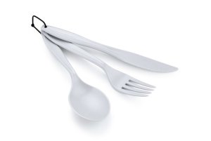 GSI Outdoors 3 PC. Ring Cutlery Set - Eggshell