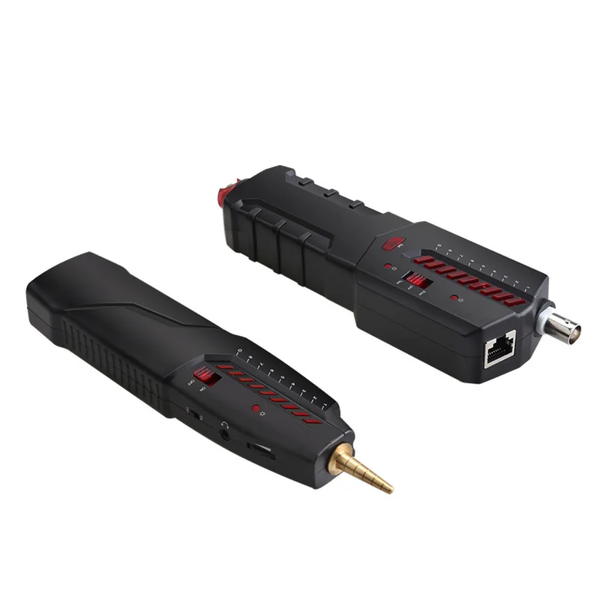 RJ11 RJ45 Line Finder Tester Network Cable Wire Tracker/Tracer LED Fiber