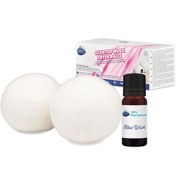 Care + Protect Wool Dryer Balls With 100% Perfumed Essence