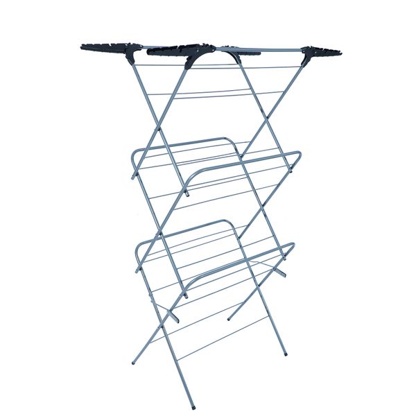 3 Tier Foldable Laundry Drying Rack Clothes Drying Rack Indoor Outdoor