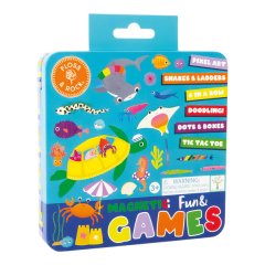 Floss &amp; Rock Magnet Fun and Games Tin - Ocean