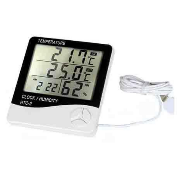 Digital Indoor Hygrometer / Thermometer - Temperature and Humidty Monitor