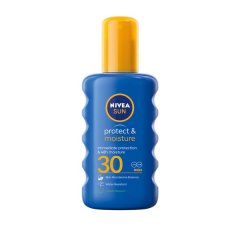 NIVEA SUN Protect &amp; Moisture Spray SPF30 Sunscreen, 200ml