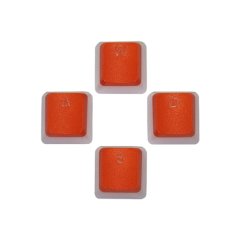 Royal Kludge Pudding Keycaps - Orange Red