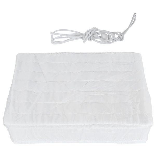 Indoor Air Conditioner Cover Double Insulation Dust-Proof White 43x33x7cm