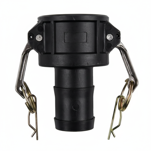 Camlock 40mm PP Type C Female Coupler with Hose Tail