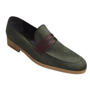 Men's Formal Leather Shoes Dress Shoes Corded Vamp Slip On