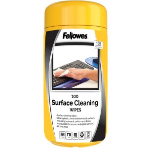 Fellowes Surface Cleaning Wipes