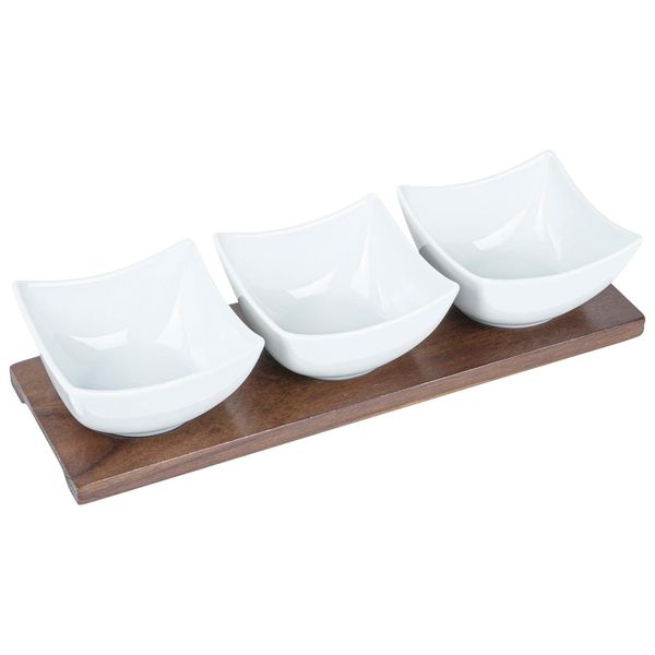 Excellent Houseware Appetizer Serving Set 4 Piece