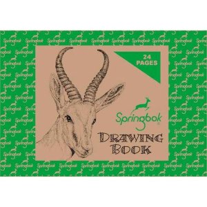 Springbok Drawing Book A4L 24Pg Non-Interleaved x 6