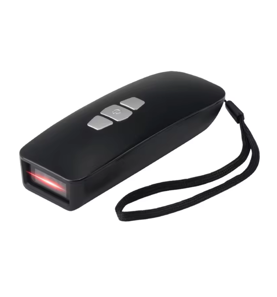 NEPZ Mini 2D Bluetooth Barcode Scanner for Windows/Android/iOS