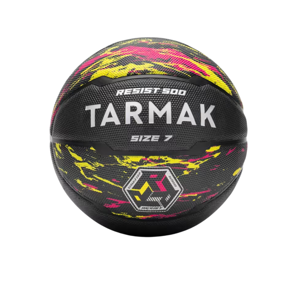 Tarmak Size 7 Basketball R500 - Red/Yellow