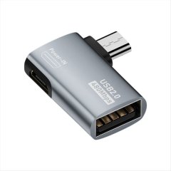 4K OTG Cable Adapter Power Supply Micro-USB to USB (Right)