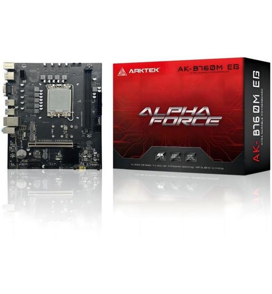 Arktek B760 1700 DDR5 Dual Channel DDR5 DIMM 6800MHz Motherboard
