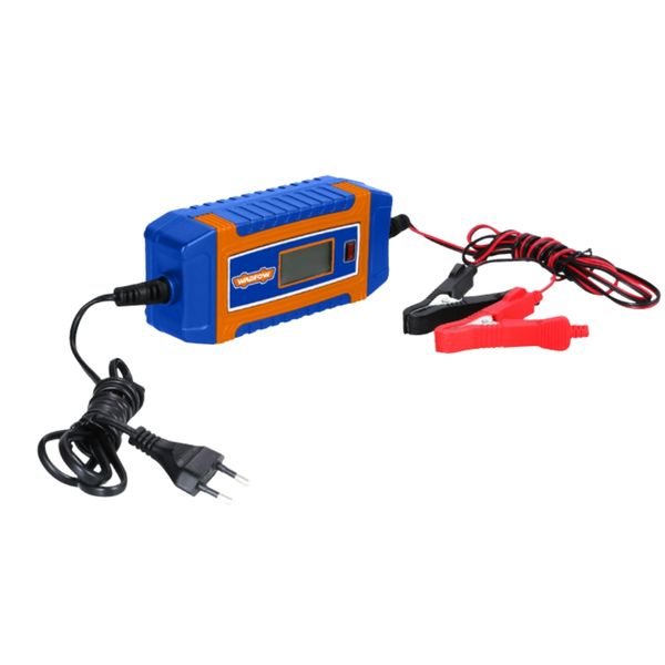 Wadfow - Automatic Battery Charger with LCD Display - (12/24V @ 7A)