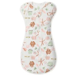 Baby Swaddling Sleeping Bag (0-6 months)-Joyful Ocean Pattern