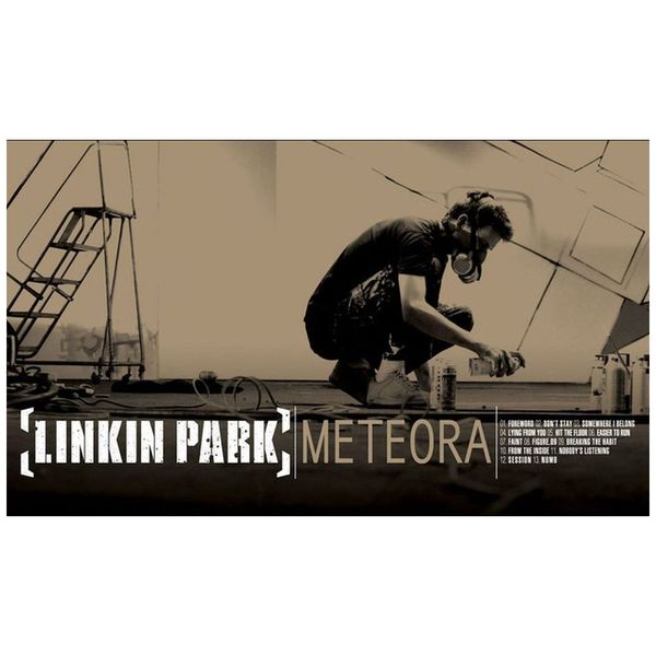 Linkin Park - Meteora Limited Edition Gold &amp; Red Splatter Vinyl LP