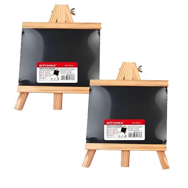 Tripod Stand Black Board - Set of 2 (16cm x 28cm)