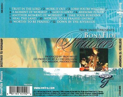 Bonafide Praisers - Destined To Worship (CD)