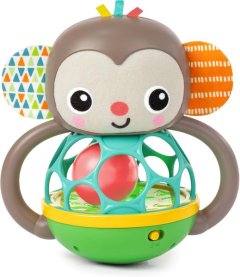 Bright Starts Grab &amp; Giggle Money Multi-Sensory Baby Rattle Toy for 6m+