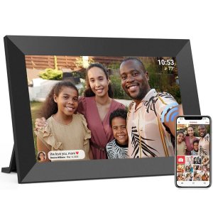 Rayswitch 10.1' Frameo Digital Photo Frame with 32G Memory Wifi Touchscreen