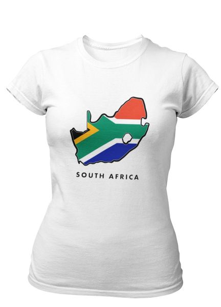 PepperSt Ladies White T-Shirt - Hometown