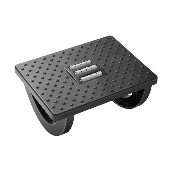 Ergonomic Foot Rest Under Desk Non-Slip Foot Stool with Roller Massager