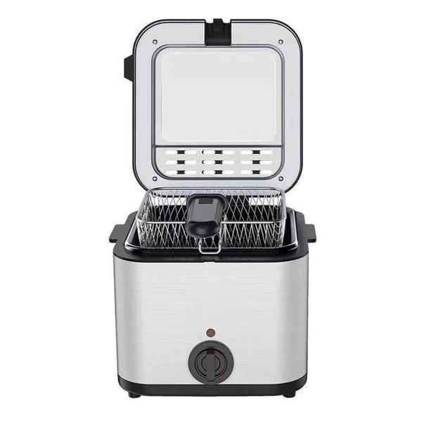 Yokinto Multi-function Stainless Steel Deep Fryer - 2.5L