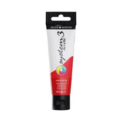 Daler Rowney: System3 Acrylic Colours 59ml - Cadmium Red Hue