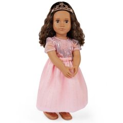 Our Generation 18-Inch Classic Doll Princess Outfit - Dark Brown Hair