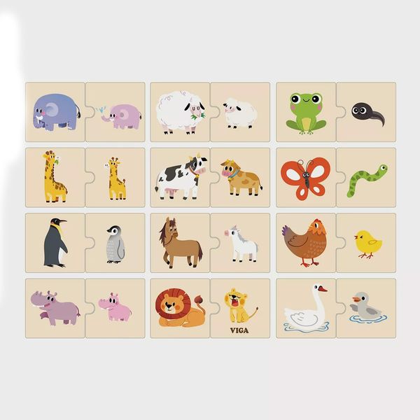 Mom &amp; Baby Puzzle Set