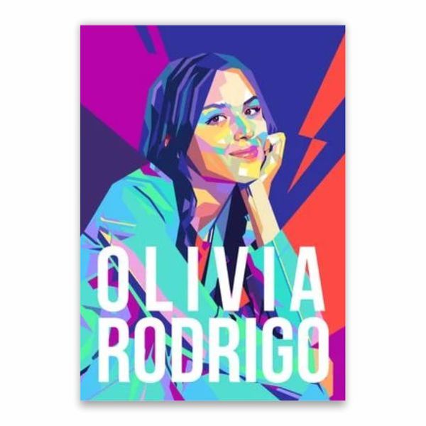 Olivia Rodrigo Pop Art Poster - A1