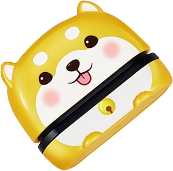Cartoon Yellow Dog Stamp Compact Name Stamp for Clothing Convenient