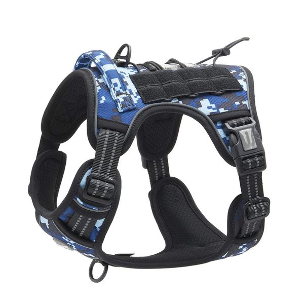 Dog Harness Tactical Dog Vest Dog Training Harness Adjustable