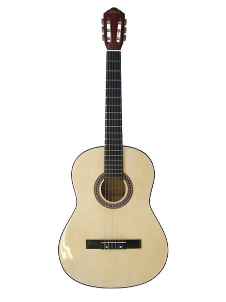 Maxwell Full Size Beginner Classical Guitar with Free Clip-on Tuner