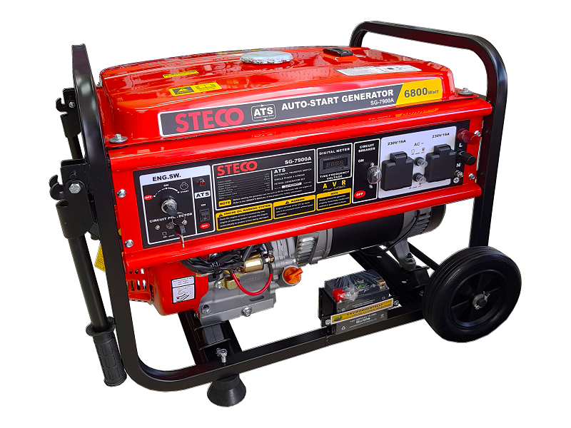 Steco Generator (7.5Kva) 7500w 4-Stroke Auto-Start