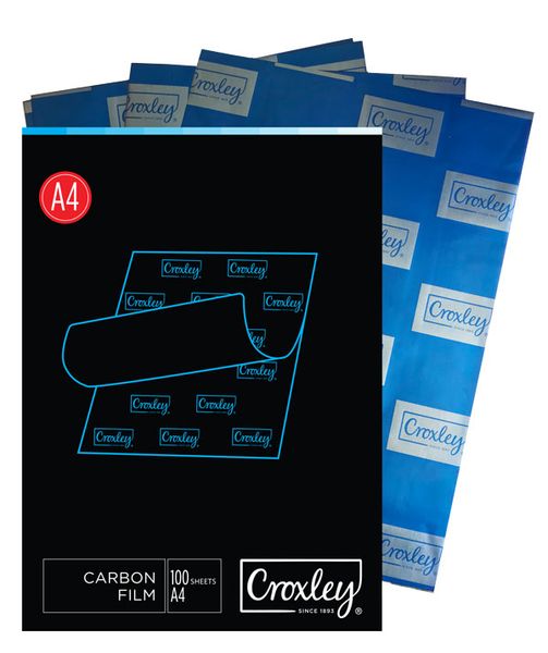 CROXLEY A4 Carbon Film 100 sheets