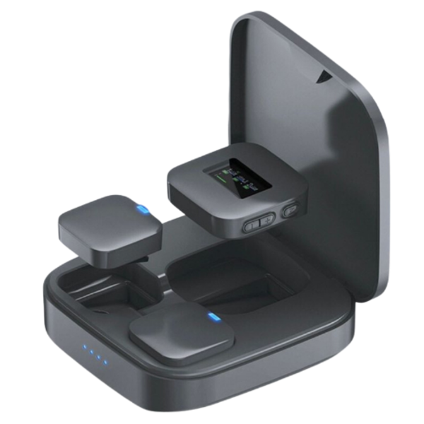 Tokdance Professional Dual-Channel Wireless Lavalier Microphone System