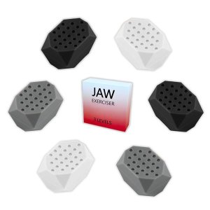 6 Piece Jawline Exerciser Men &amp; Women Facial Slimming Chin Neck Shaper Fitness