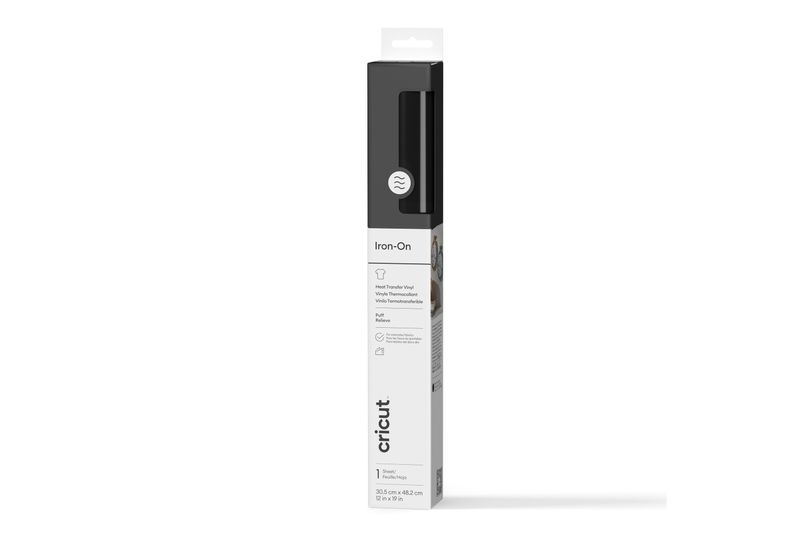Cricut Puff Iron-On, Black