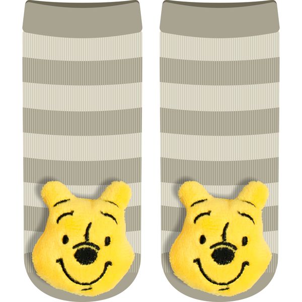 WINNIE THE POOH By Disney Official Licensed-Baby Rattle Socks(6-12 Months)
