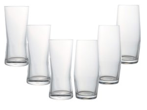 6-Piece Water Glasses Clear