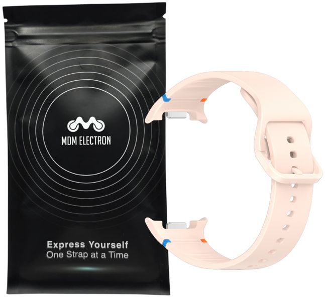 Official Silicone Strap Compatible With Samsung Galaxy Watch 8-Pink