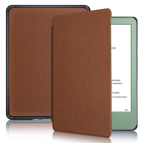Amazon Kindle 6" Wi-Fi 16GB Matcha (11th Gen 2024) Cover Bundle - Tan