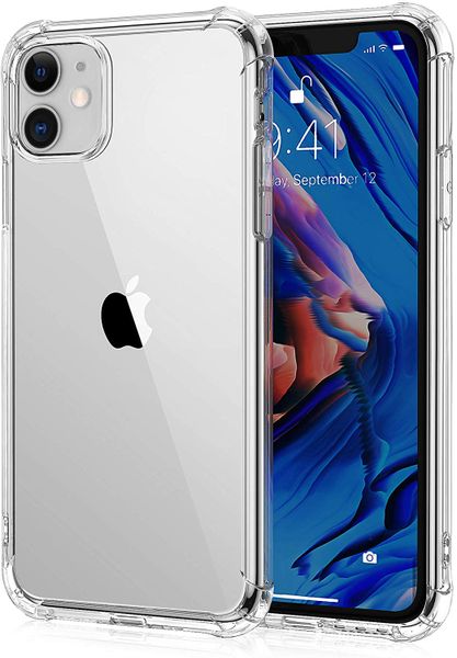 Boo Shockproof TPU Gel Cover for Iphone 11 - Clear